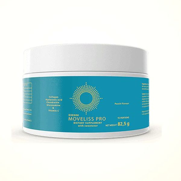 Barattolo verde acqua di Moveliss Pro da 82,5 g