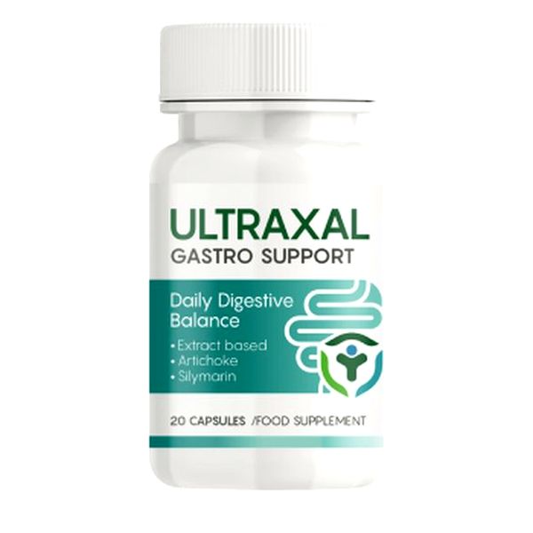 Flacone bianco di Ultraxal Gastro Support da 20 capsule